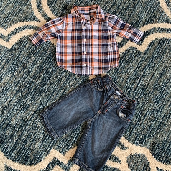 🎉 SOLD 🎉Lot boy Spring Fall Outfits sets 3-6 - Picture 6 of 8